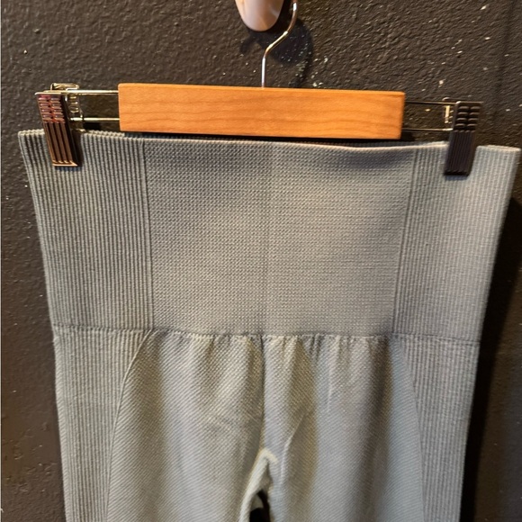 Gymshark Gray Green Leggings High Waist Streamlined - Picture 4 of 6